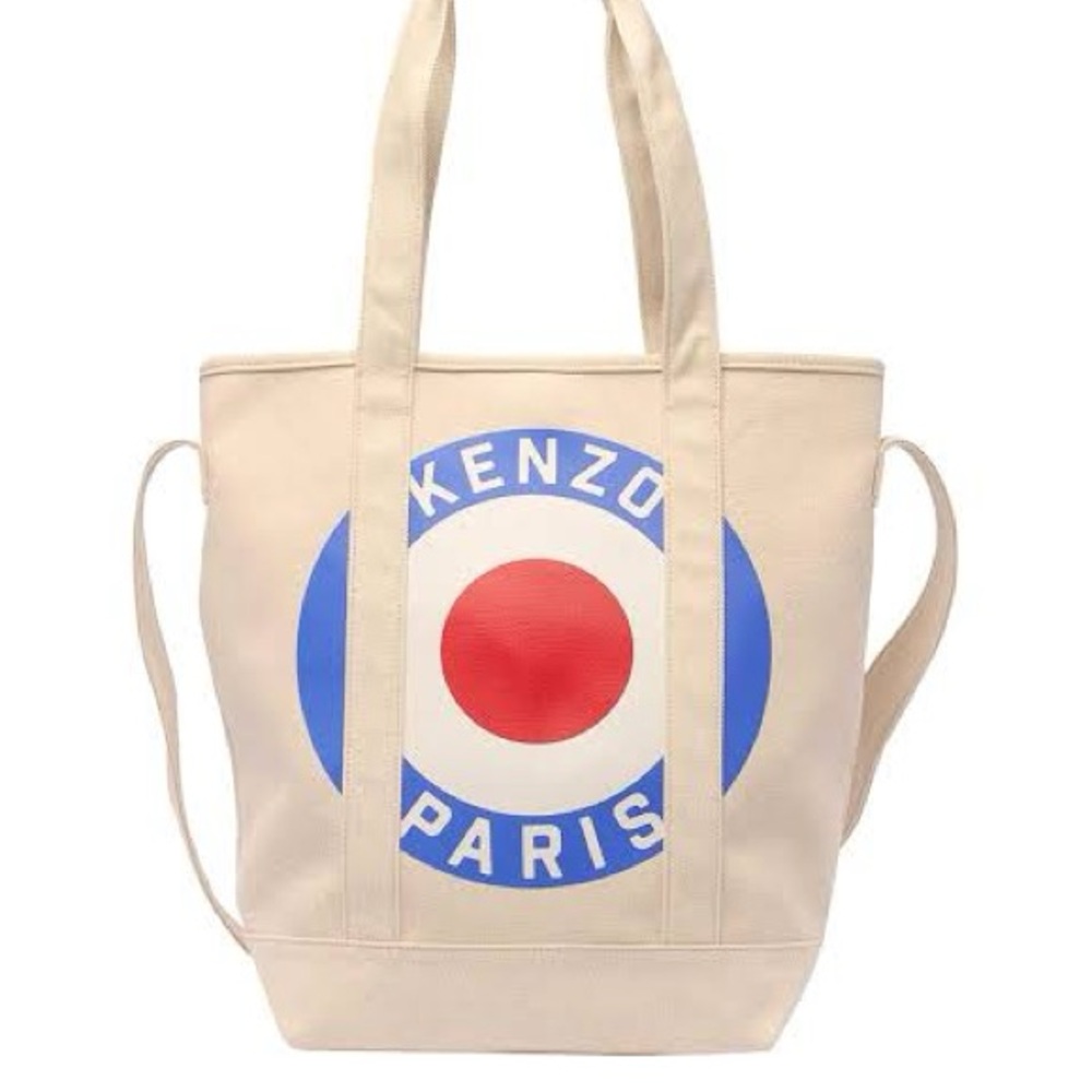 NEW Kenzo Paris Canvas Tote Bag